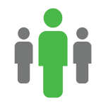 Personalized Testing Icon of People