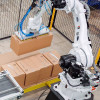 Robotic palletizing automated machine
